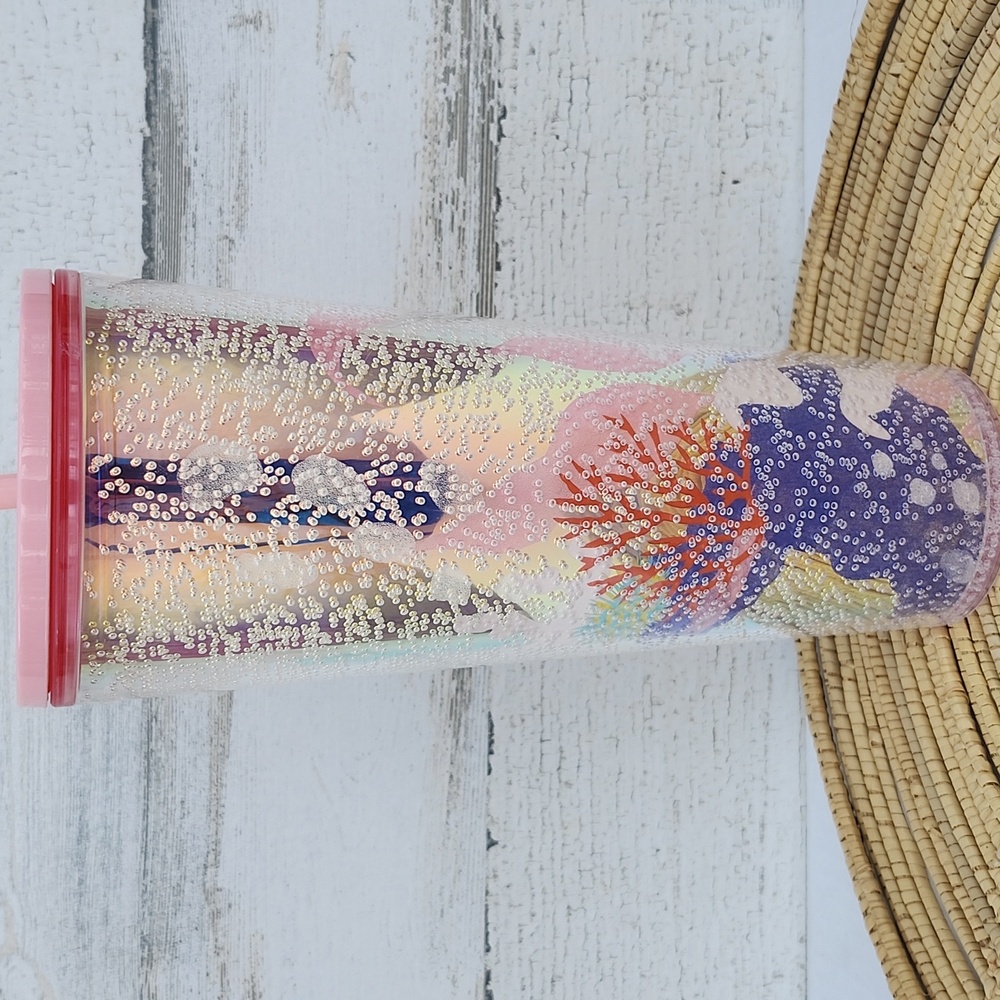 STARBUCKS CORAL REEF VENTI TUMBLER - Picture 5 of 11